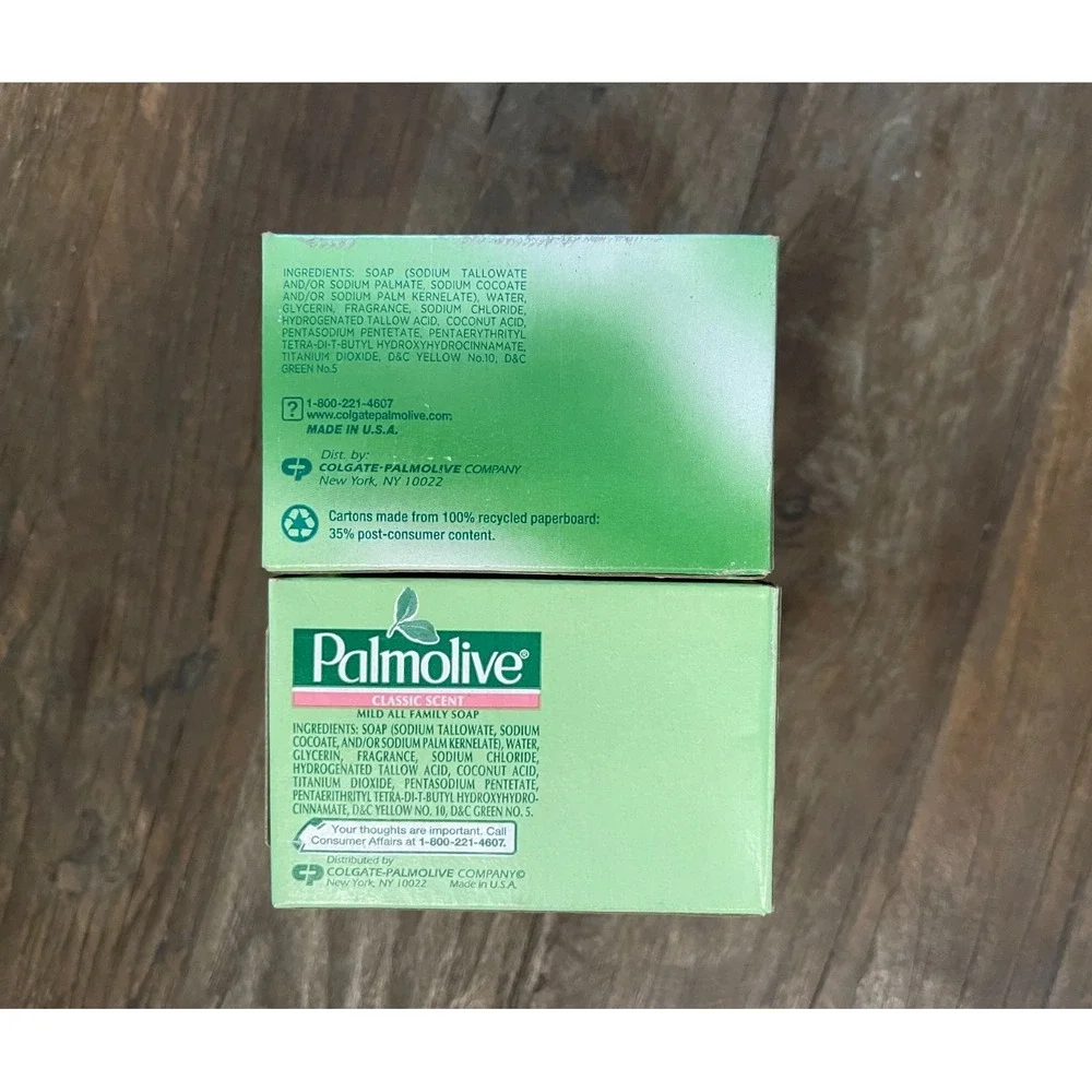 Palmolive Mild Soap Classic Scent - Six (6) 3.2 Oz Bars‎ - New & Sealed Boxes